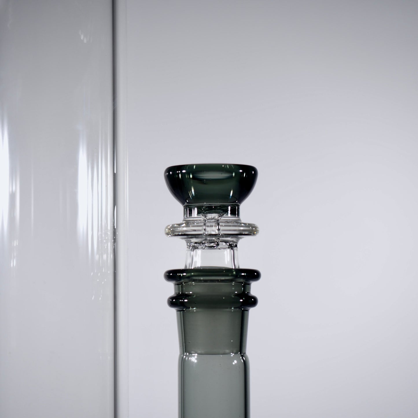 Calibear 16" Natty Neck Flower Bong | Flower of Life Perc Glass Water Pipe