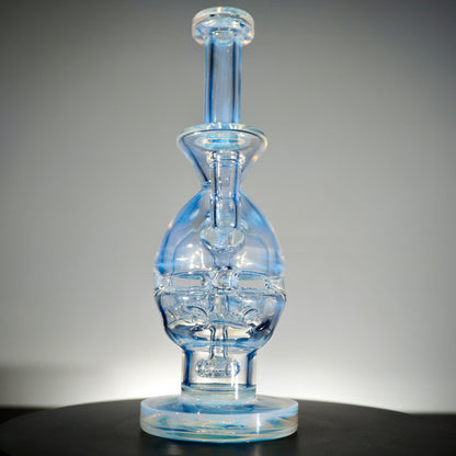 Blue Fumed Egg Fab