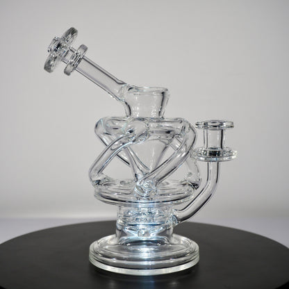 Sabai Glass - 4-Uptake Recycler Rig 10mm