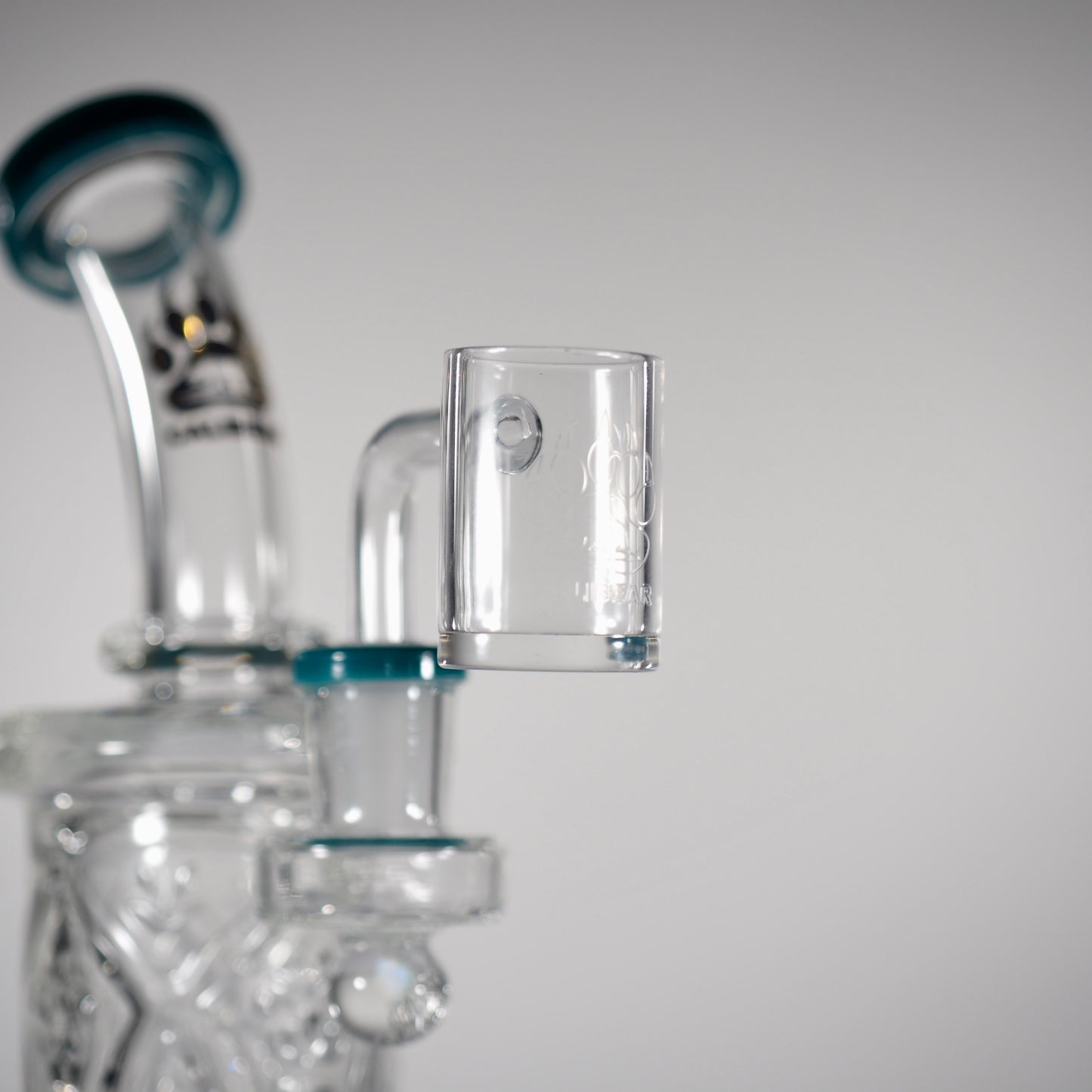 Calibear Premium Wall Perc Dab Rig W/ Opal