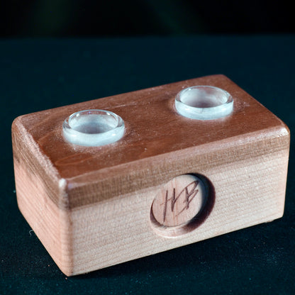 HeadyBlokCreations - 2 Joint Display - 18mm - Poplar