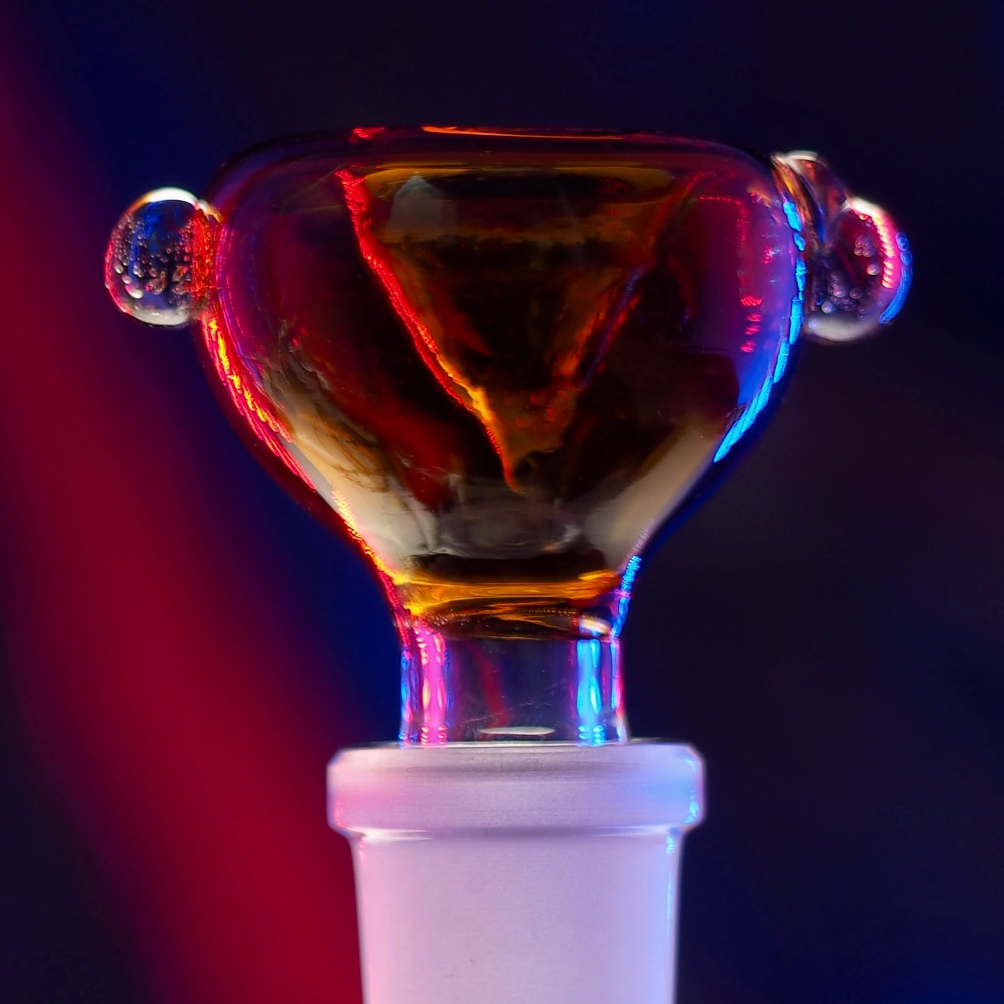 Bubble Glass Cone Piece