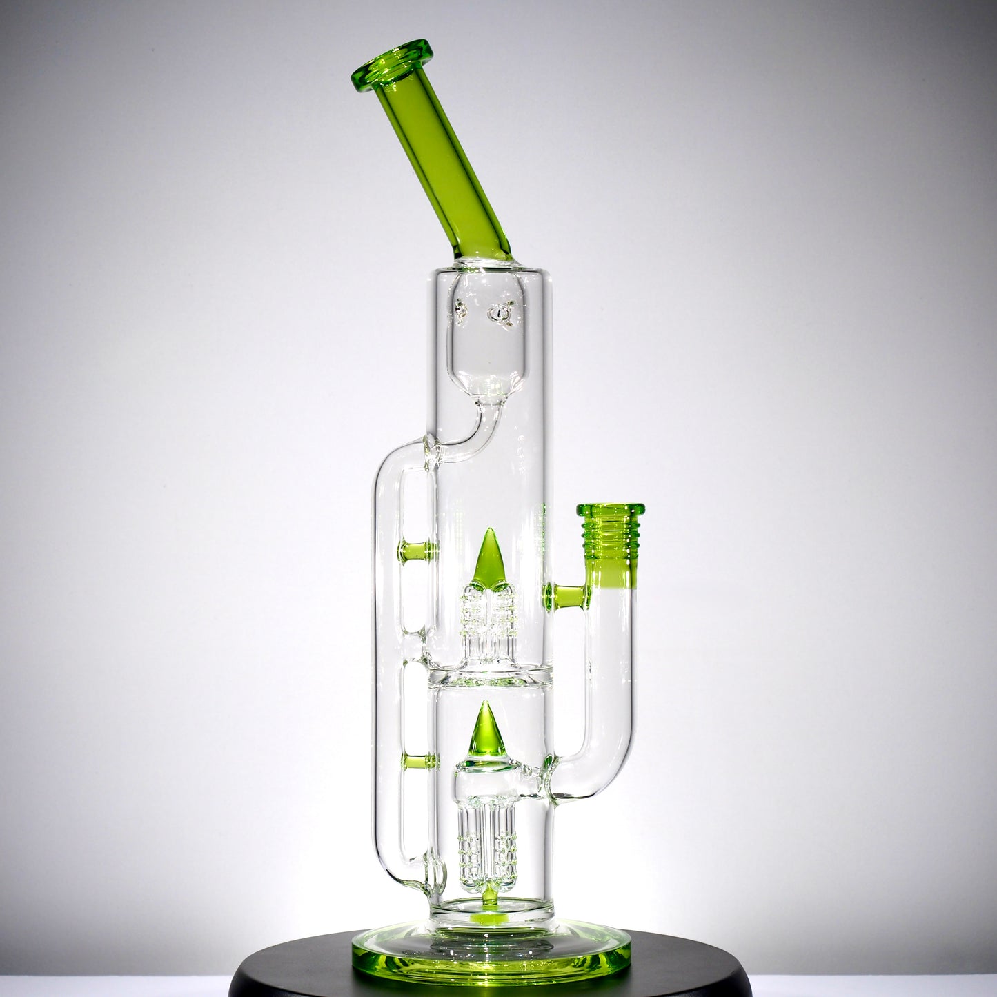 Dual Filter Inlined Rig with Drain