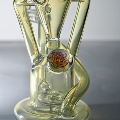 6.5" Recycler Rig with Showerhead Perc
