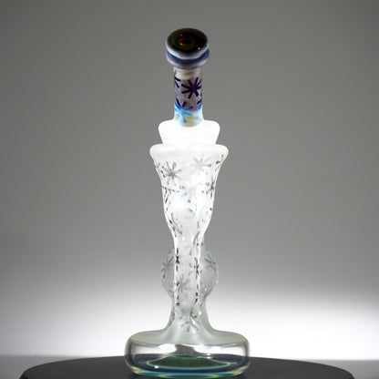 FUNKTION FACTORY - Blue Amber Purple Sandblasted Funkler