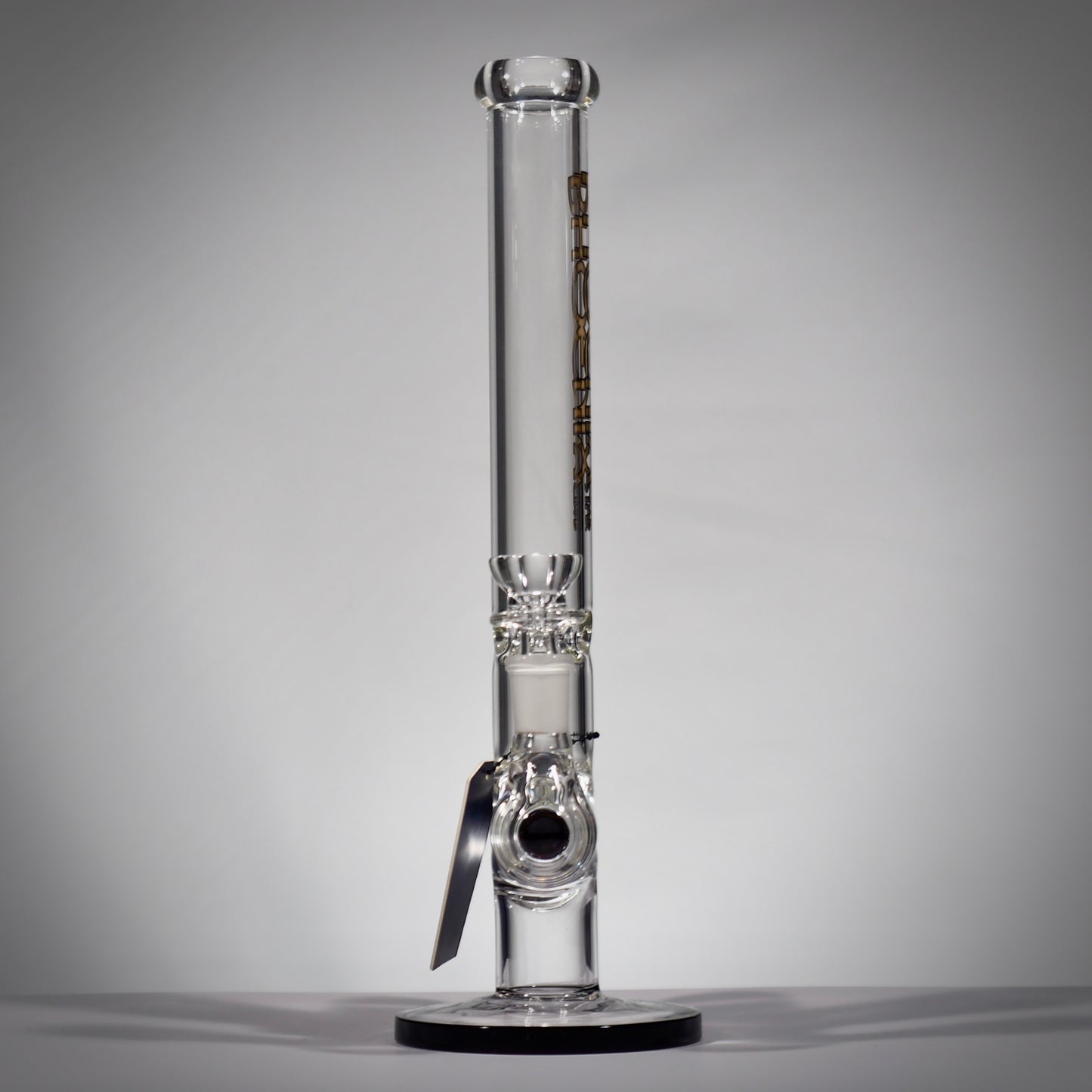 Horizontal Inline Glass Perc Bong