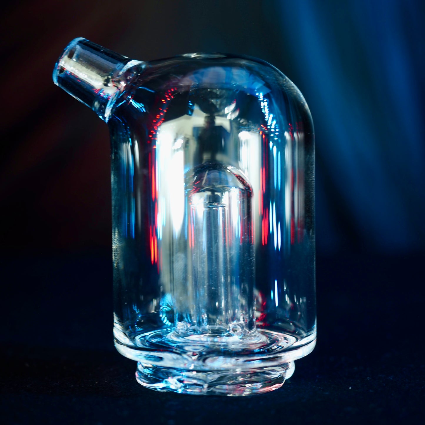 Side Mouthpiece Glass Bubbler for Core by Crossing Technology