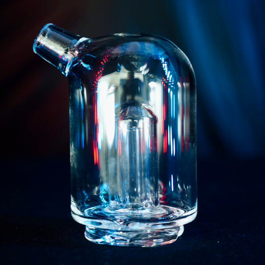 Side Mouthpiece Glass Bubbler for Core by Crossing Technology