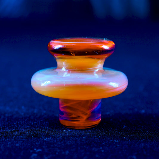 Melty Glass - Button Top Slurper Cap - Northstar Yellow