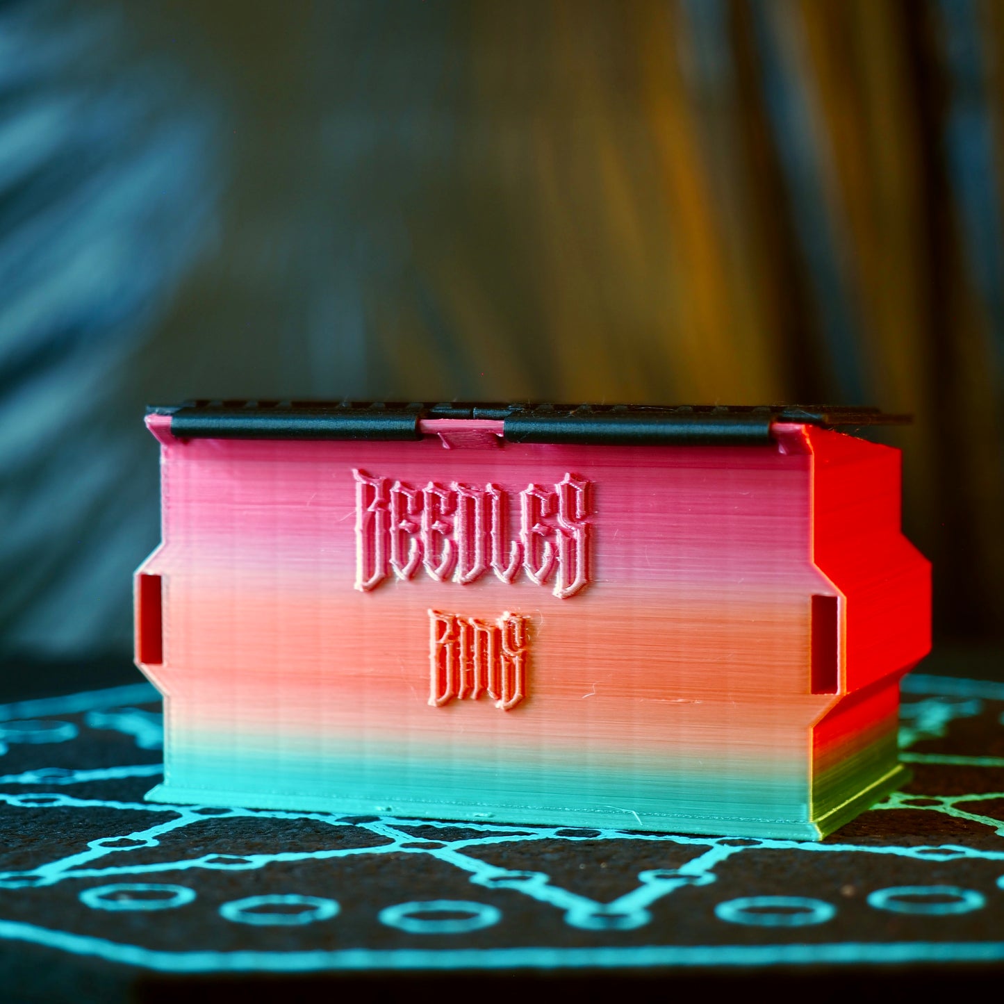 Beedles Bins - Sunset (mis-print)