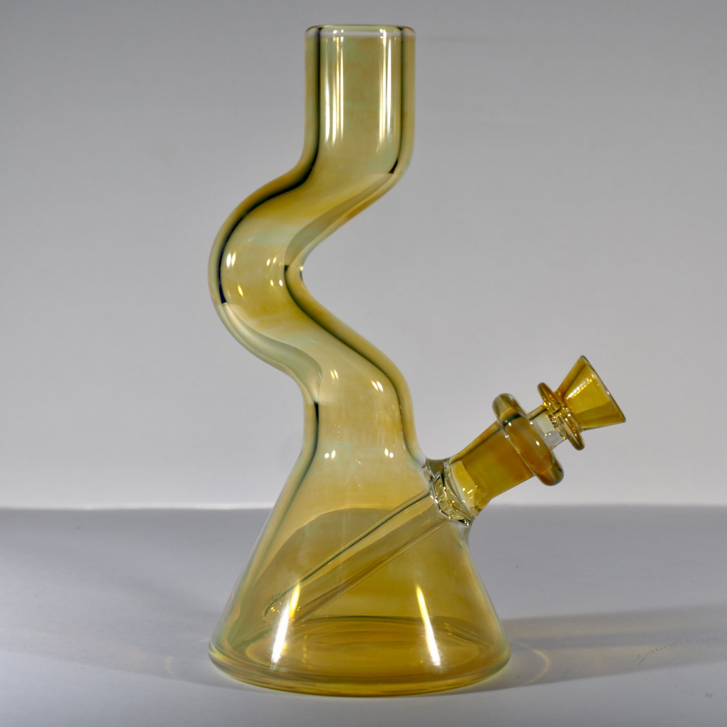 Bent Neck Fumed Beaker