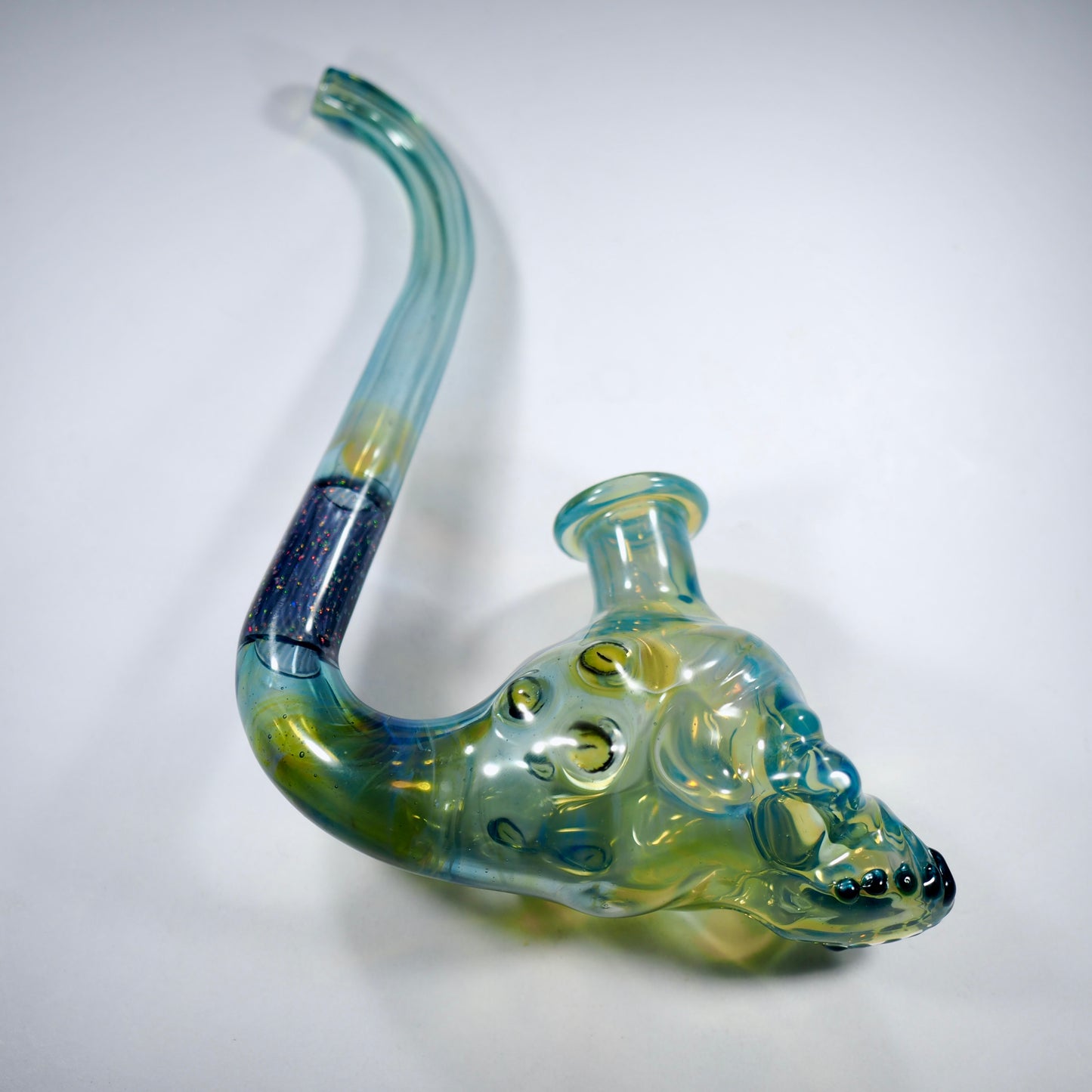 Warwick Glass - 10mm Churchwarden Dry Pipe (UV Reactive)