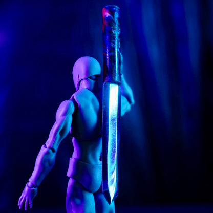 Dab Blade - Raider Sword - Steel - Cosmic Kaleidescope Resin Handle