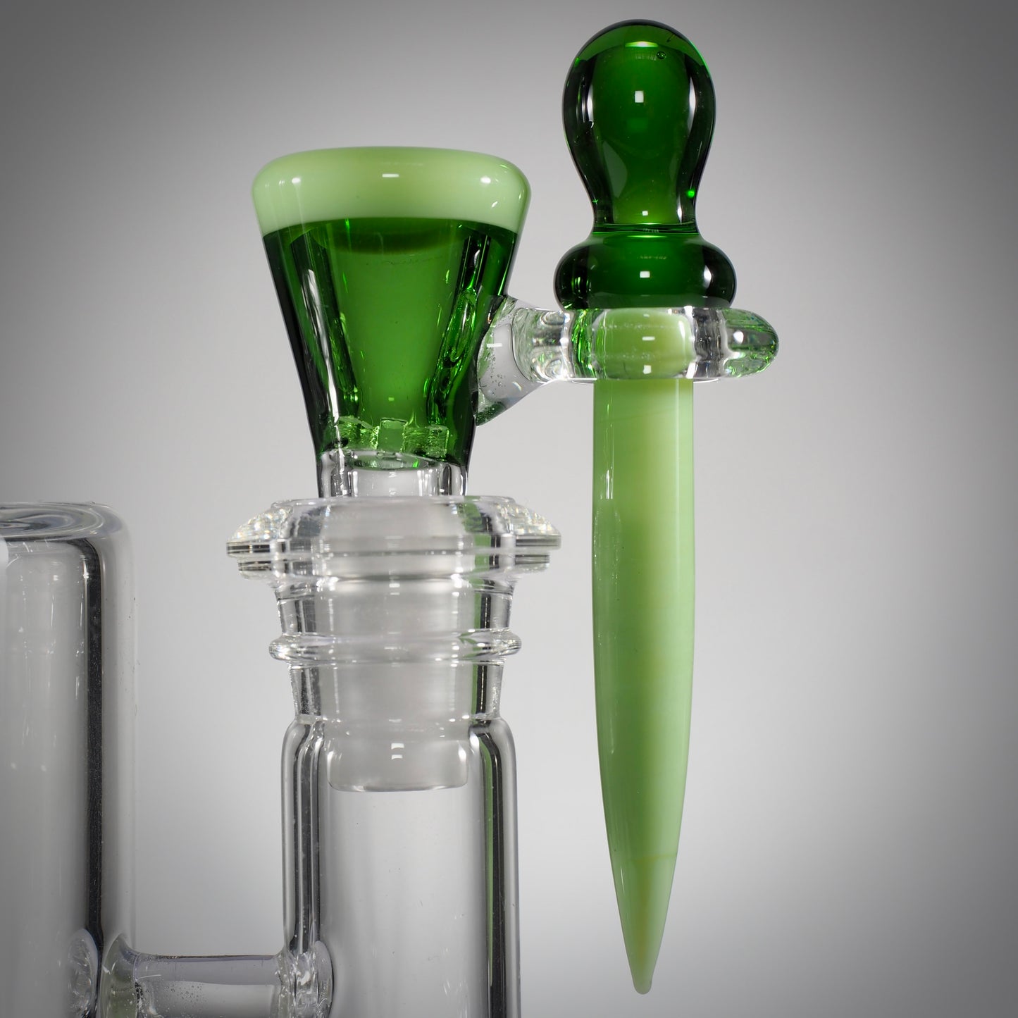 Glass Cone Piece /w Glass Nail