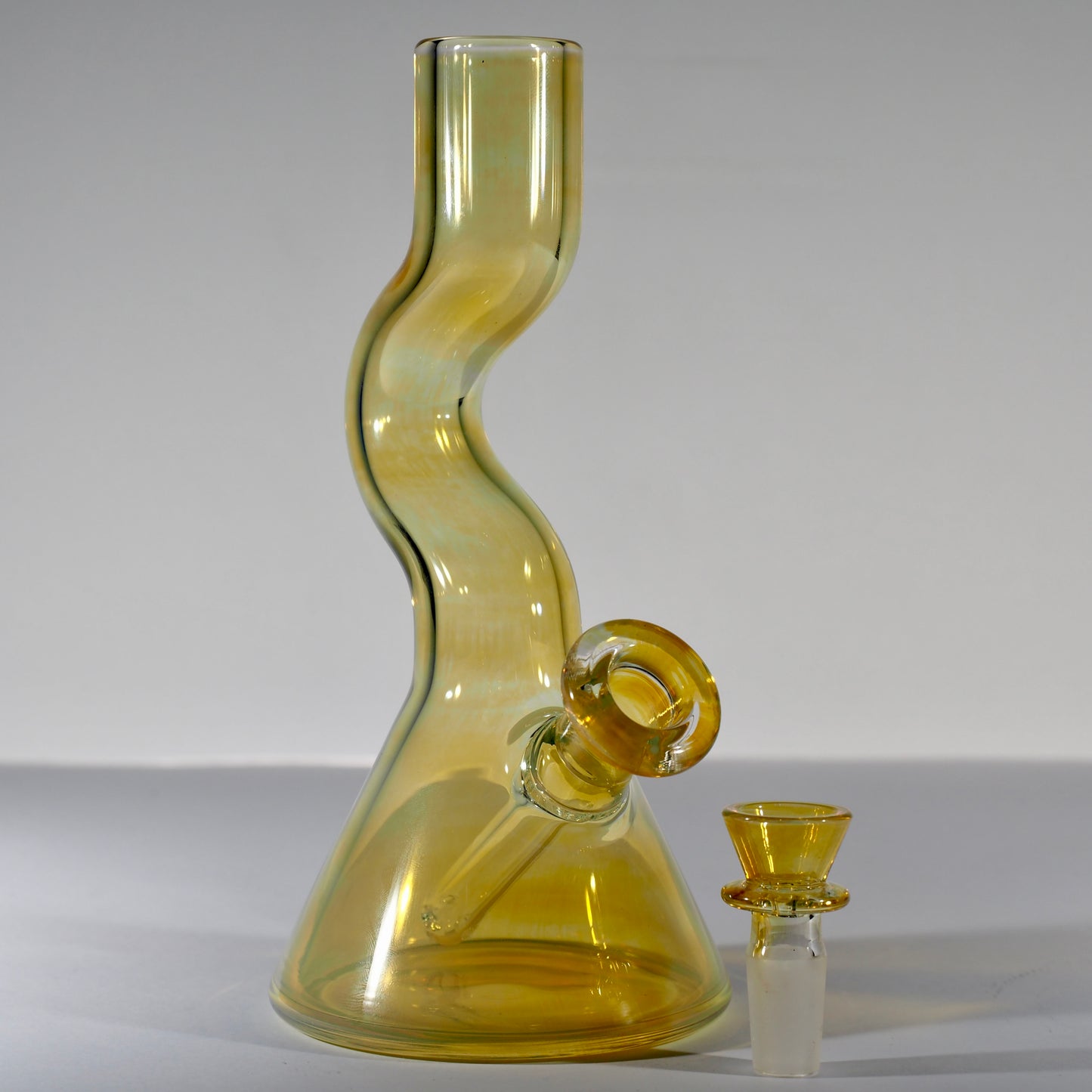Bent Neck Fumed Beaker