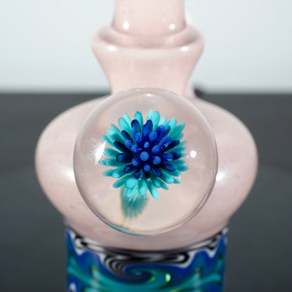 Updog Glass - Lavender Sparkle Rig with wigwags