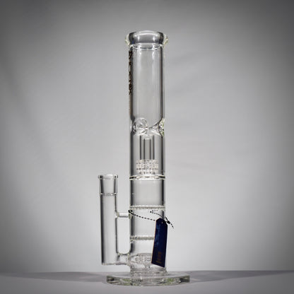 4 Perc Glass Tube Bong