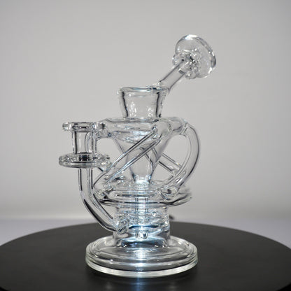 Sabai Glass - 4-Uptake Recycler Rig 10mm