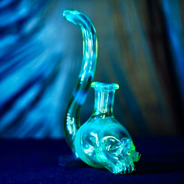 Warwick Glass - 10mm Churchwarden Dry Pipe (UV Reactive)