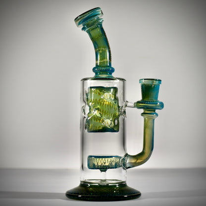 Green Fumed Straight Swiss Fab