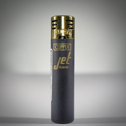 CLIPPER - Jet Lighter - Black/Gold