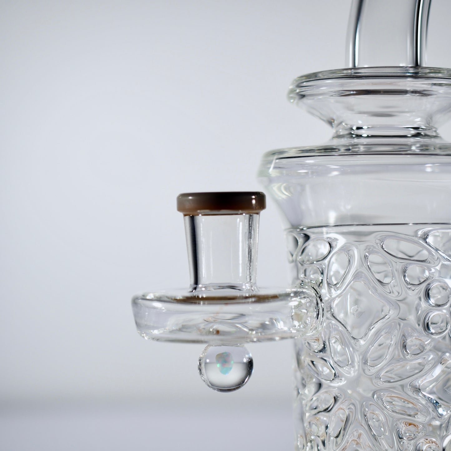 Calibear Flared Helix Carved Dab Rig Series