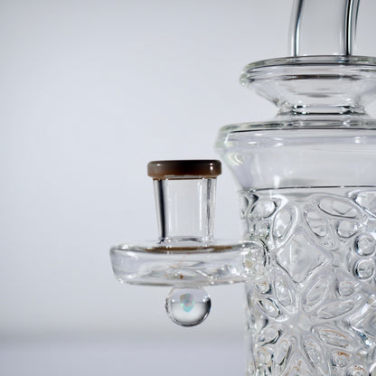 Calibear Flared Helix Carved Dab Rig Series