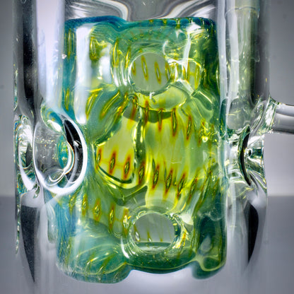 Green Fumed Straight Swiss Fab