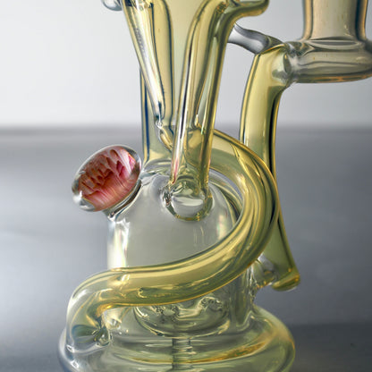 6.5" Recycler Rig with Showerhead Perc