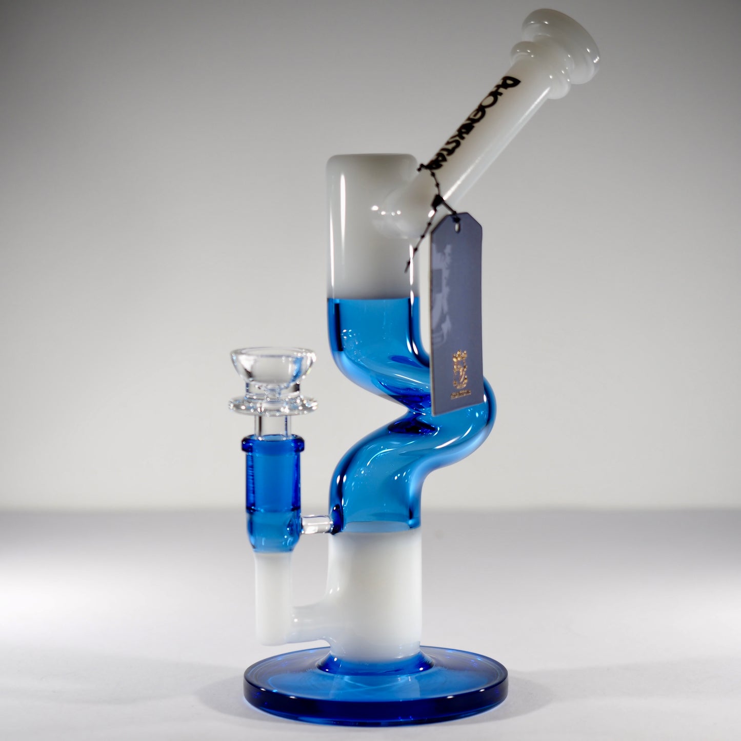 8.5" Zong Inline Rig - Blue White