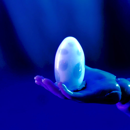 Melty Glass - Yoshi Egg - Purple - Pearl