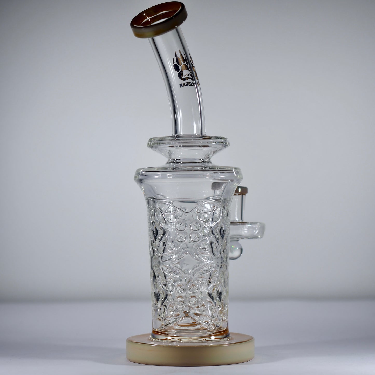 Calibear Flared Helix Carved Dab Rig Series