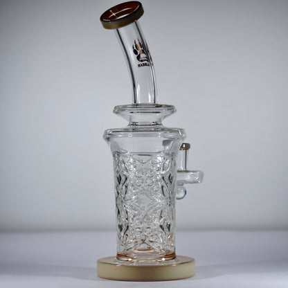 Calibear Flared Helix Carved Dab Rig Series
