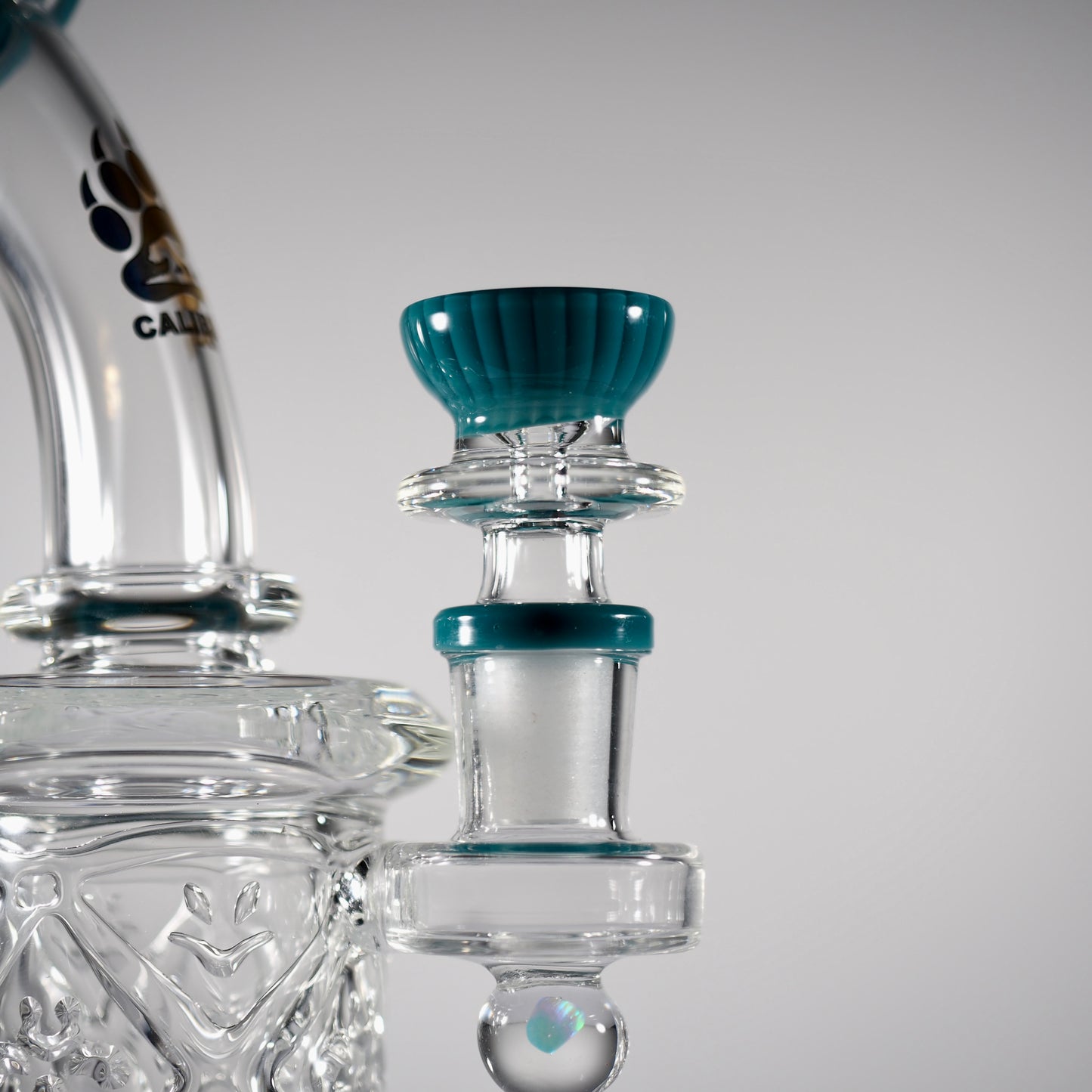 Calibear Premium Wall Perc Dab Rig W/ Opal