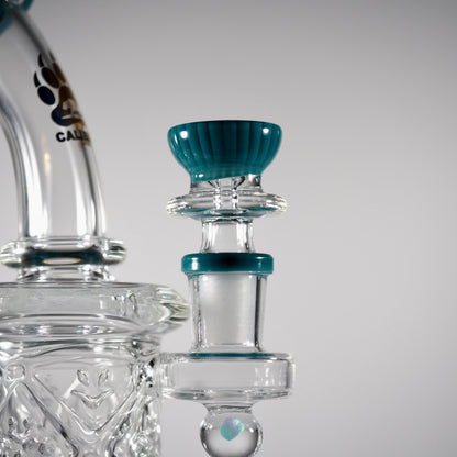 Calibear Premium Wall Perc Dab Rig W/ Opal