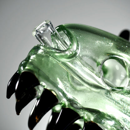 Slurm Snob Glass - Dino Rig Green/Black