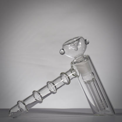 Glass Water Pipe with 6 Arm Percolator