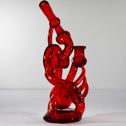 Warwick Glass - Red Skullcycler