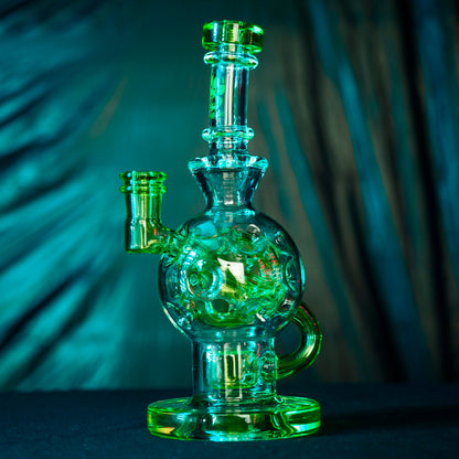 Calibear Ballsphere Dab Rig | 8" Sphere Chamber Seed of Life Perc
