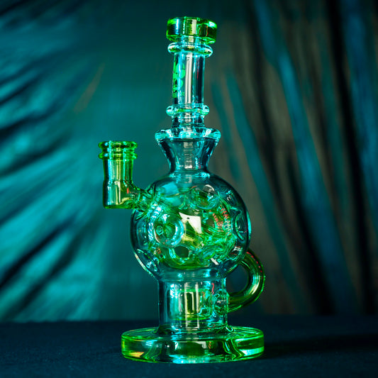 Calibear Ballsphere Dab Rig | 8" Sphere Chamber Seed of Life Perc