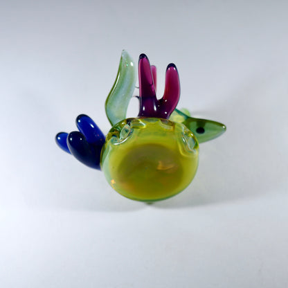 Reef Fish Pendant - Purple ocean (UV)
