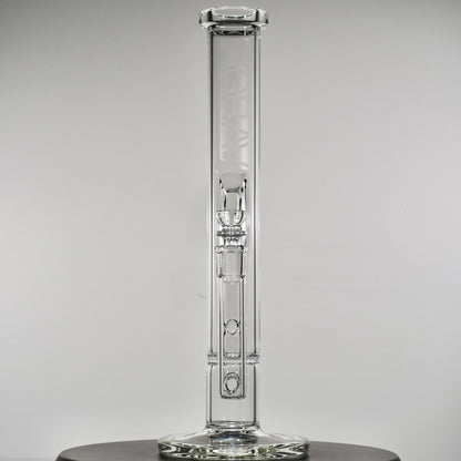 GRAV Honeycomb Tube Bong w/Clear Straight Base