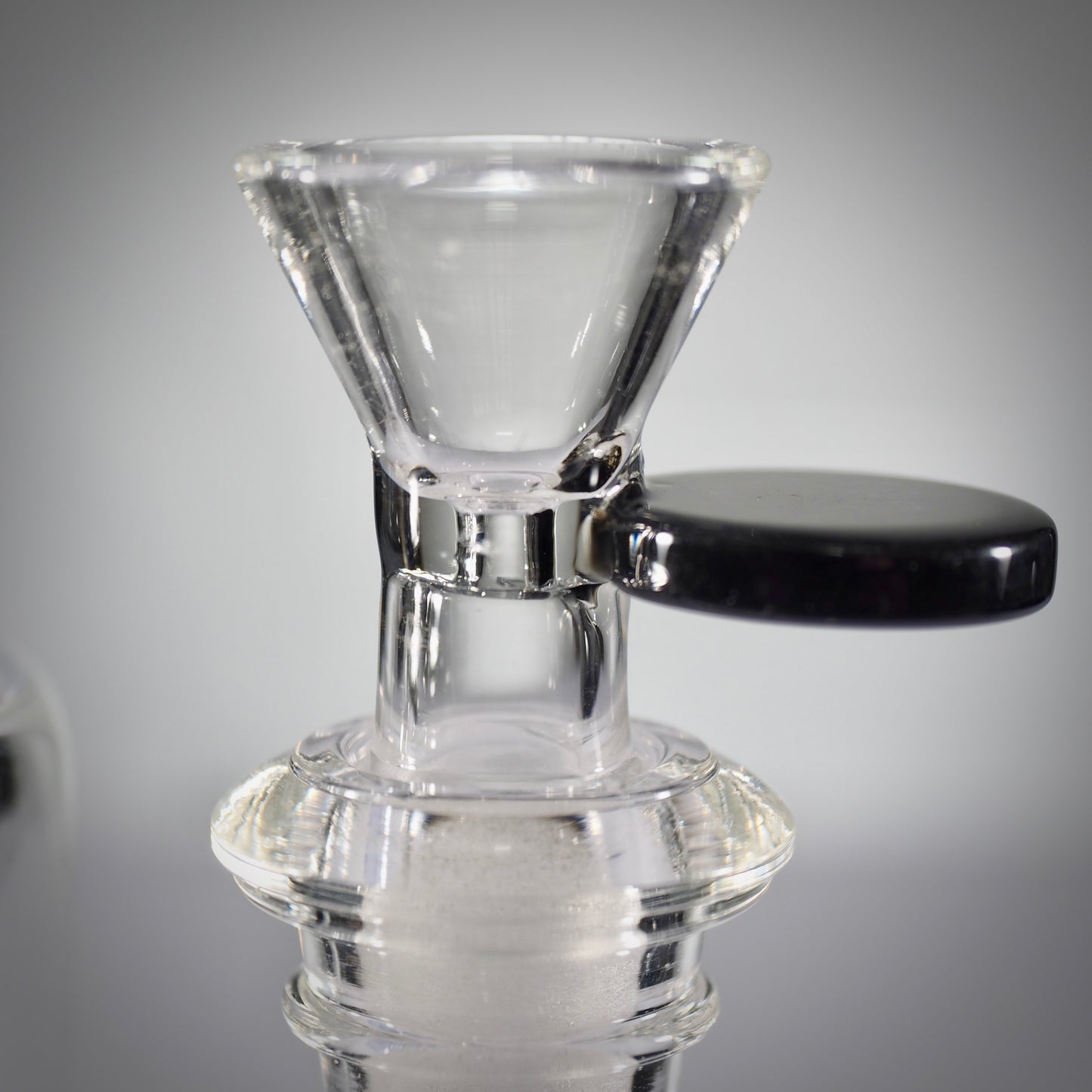 Glass Cone Piece with Handle