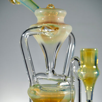 Updog Glass - Floating Recycler Silver Fumed