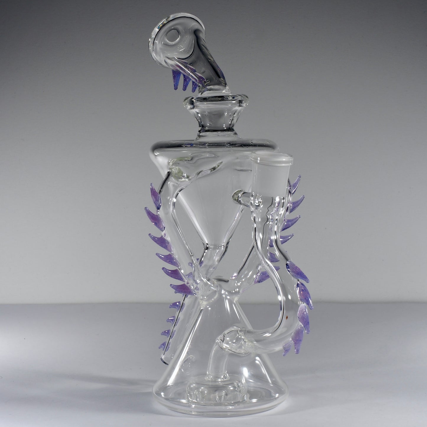 Dual uptake Rig with Purple horns