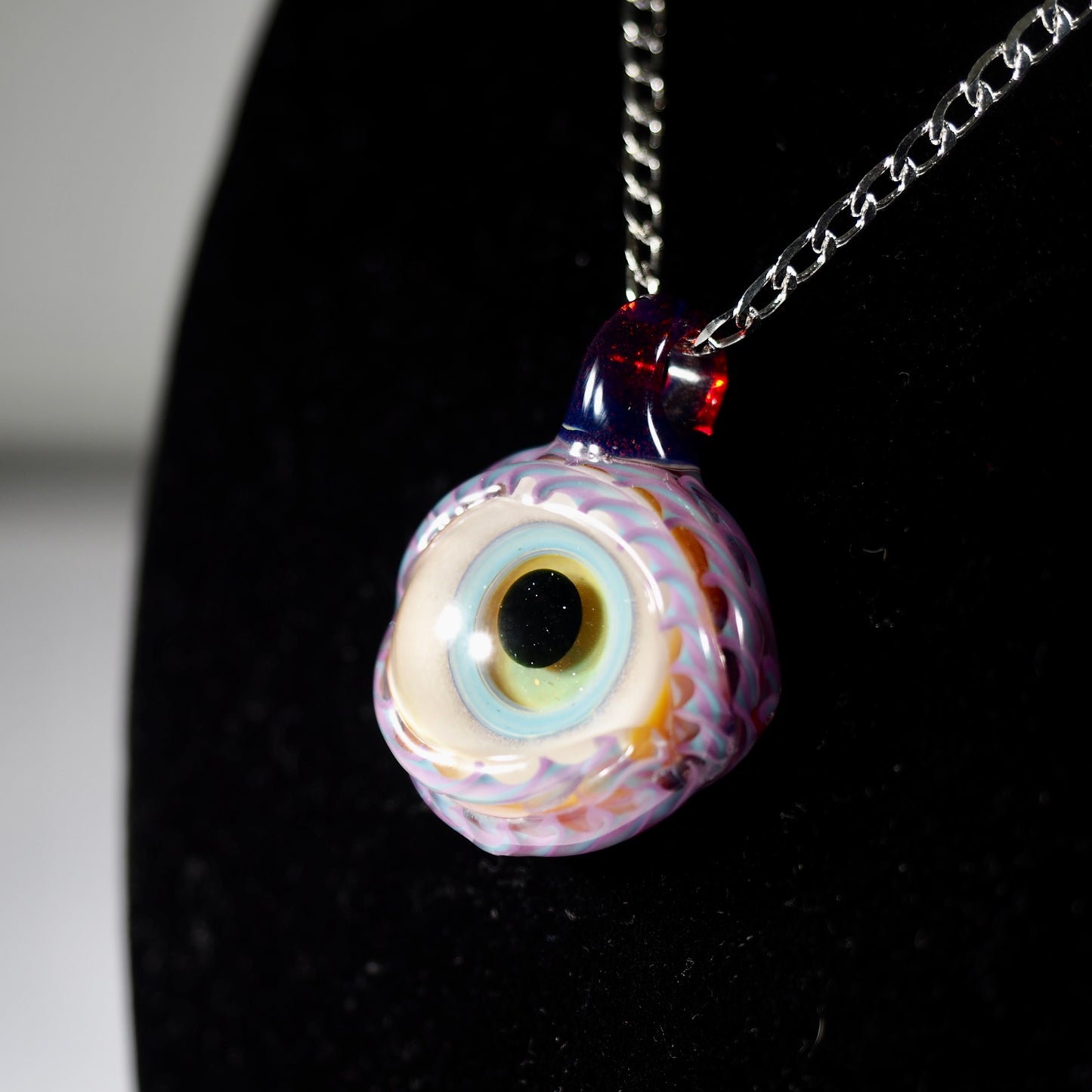 Eye Pendant by Anonamyss Glassworx