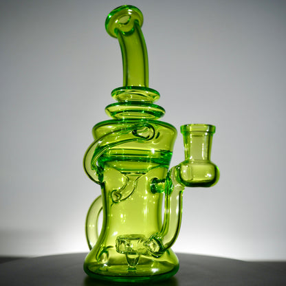Green Klein with 4 Hole Perc