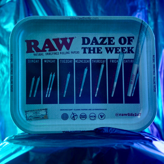 RAW - Rolling Tray - Daze Of The Week