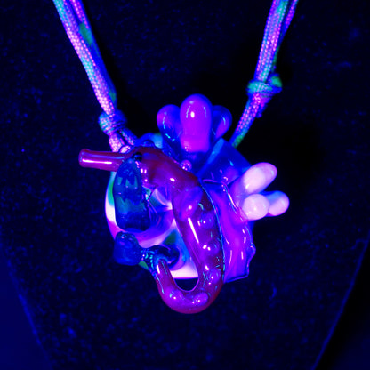 Reef Seahorse Pendant (UV)