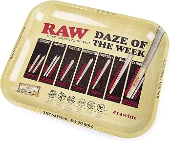 RAW - Rolling Tray - Daze Of The Week